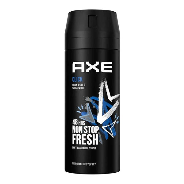 Axe Click Green Apple & Sandalwood Body Spray, 150ml