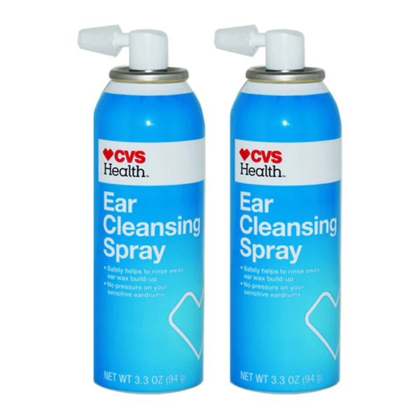 CVS Health Ear Cleansing Spray, 3.3oz (94g) (Pack of 2)