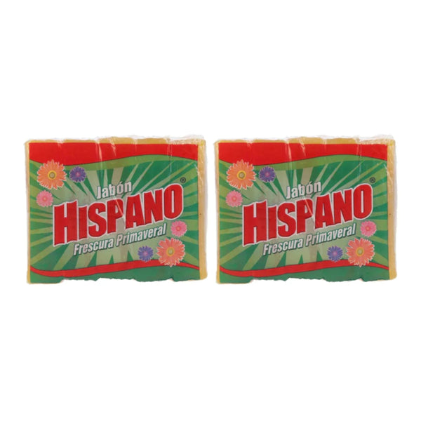 Hispano Jabon Frescura Primaveral Soap (5 Pack), 800g (Pack of 2)