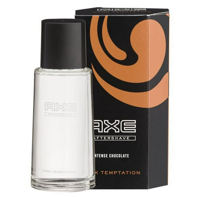 Axe Dark Temptation Aftershave Intense Chocolate 3.4oz Pack of 2