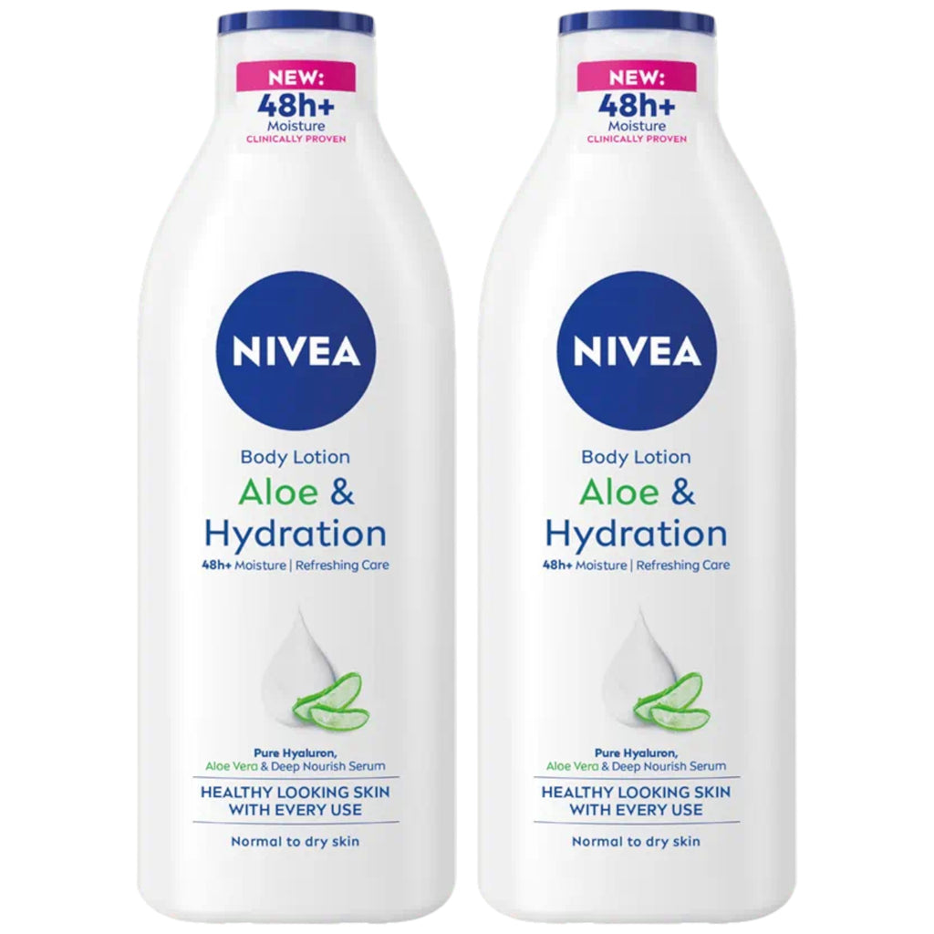 Nivea Aloe Hydration 5-in-1 Refreshing Body Lotion, 13.5oz (400ml) (Pa –  MarketCOL