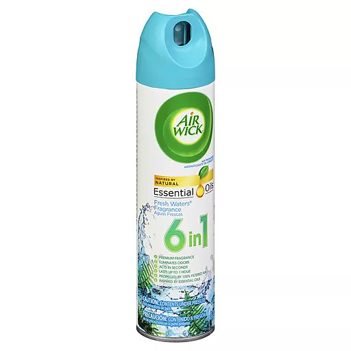 Air Wick 6In1 Fresh Waters Air Freshener, 8 oz MarketCOL