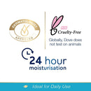Dove Nourishing Lip Care 24 Hour Hydro Lip Balm Hydrating Care 4.8g (Pack of 3)