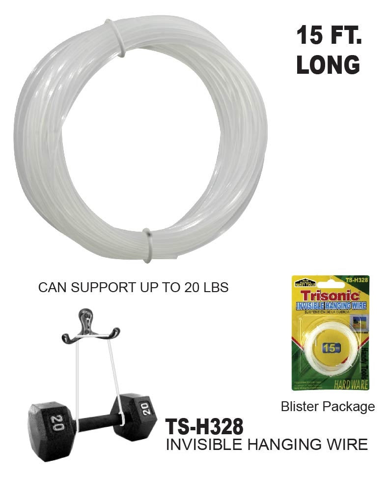 Invisible Hanging Wire, 15 ft. – MarketCOL