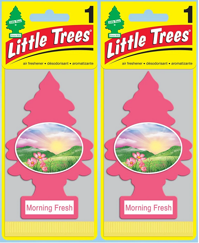Little Trees Morning Fresh Air Freshener, 1 ct. (Pack of 2)