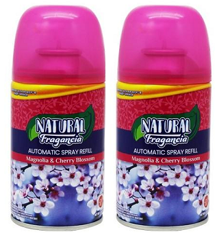 Glade/Air Wick Magnolia Cherry Blossom Automatic Spray Refill 5.5 oz (Pack of 2)