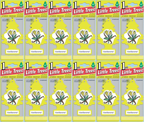 Little Trees Vanillaroma Air Freshener, 1 ct. (Pack of 12)