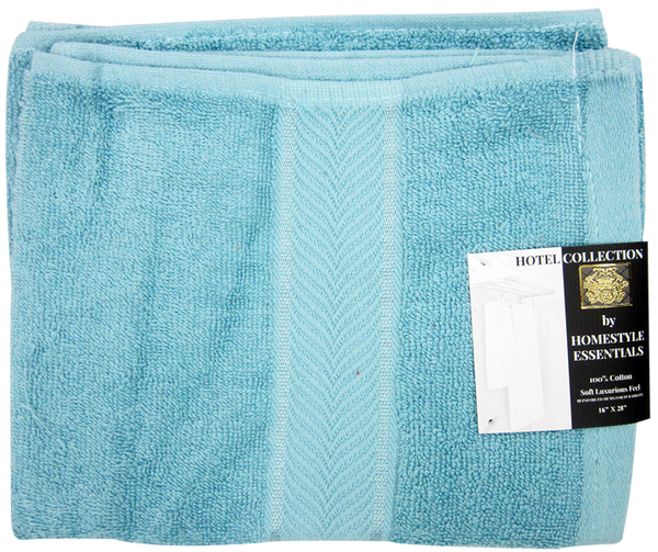 Hotel Collection Washcloth Soft Luxurious Feel Blue, 16"x 28", 1-ct