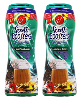 Mountain Breeze Scent In-Wash Laundry Scent Booster, 12oz (Pack of 2)