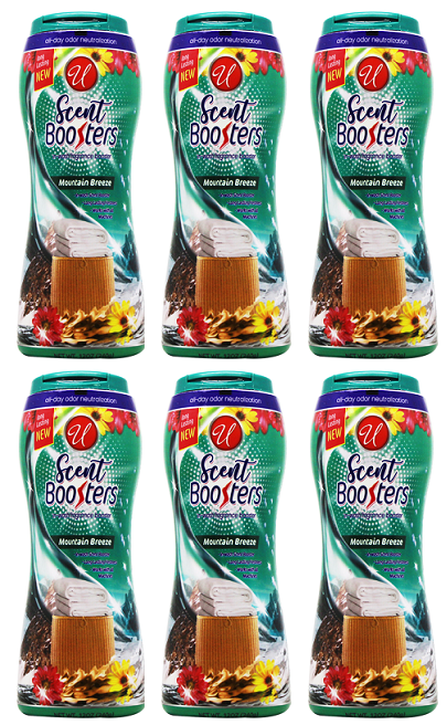 Mountain Breeze Scent In-Wash Laundry Scent Booster, 12oz (Pack of 6)