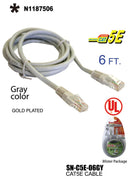 CAT 5e Network Cable, 6 ft.