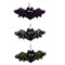 Halloween Tinsel Bat With Googly Eyes 18" X 7.5" (Pack of 3)