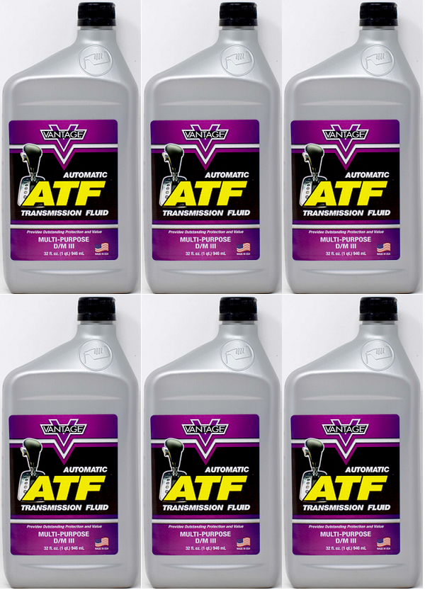 Multipurpose Automatic ATF Transmission Fluid, 32 oz. (Pack of 6)