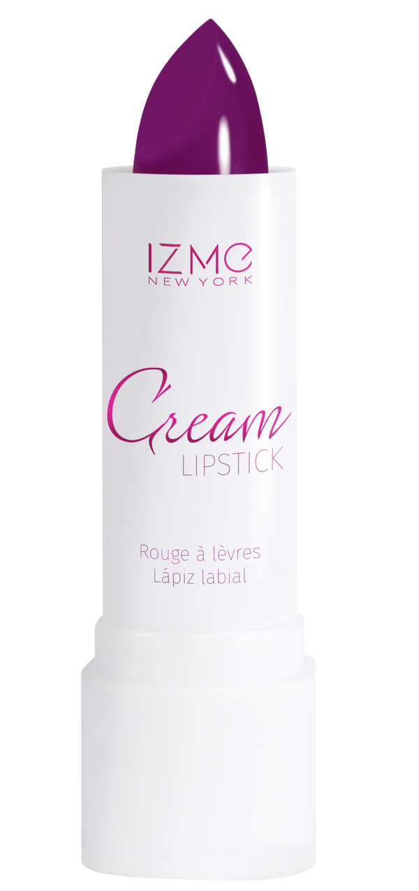 IZME New York Cream Lipstick – Violet – 0.12 fl. Oz / 3.5 gm