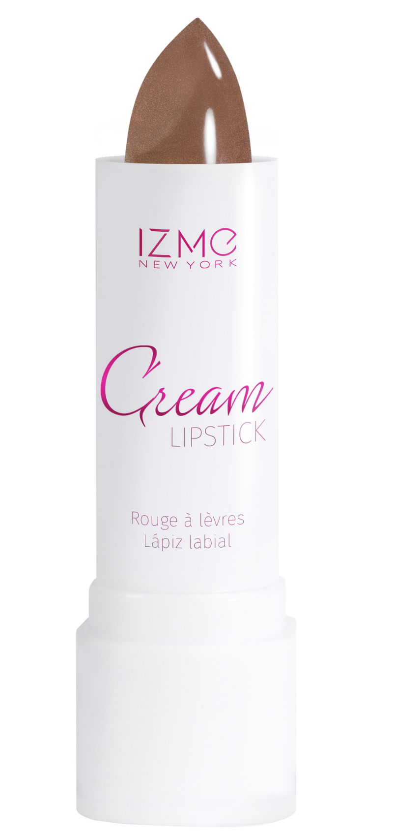 IZME New York Cream Lipstick – Gold Brown – 0.12 fl. Oz / 3.5 gm