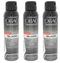 Garnier Obao Desodorante Black 48 Hour Deodorant Body Spray, 150 ml (Pack of 3)