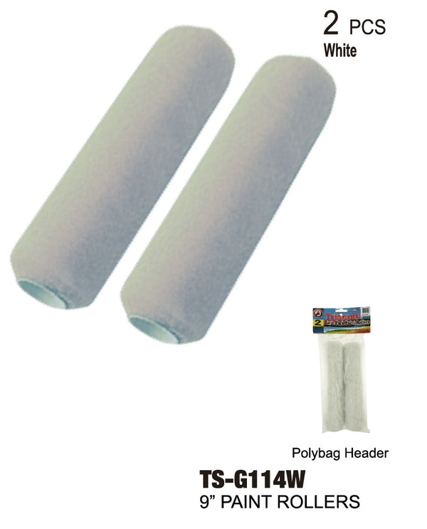 White Twin Pack Paint Rollers, 2-Ct.