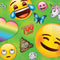 Rainbow Fun Emoji Beverage Napkins, 16ct