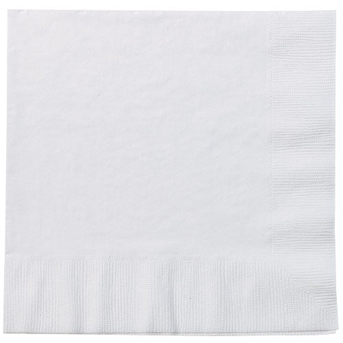 White Lunch Napkins 20 Count