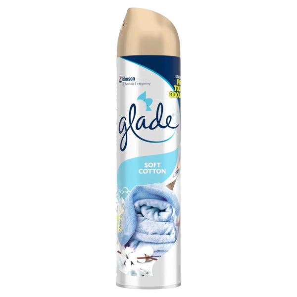 Glade Spray Soft Cotton Air Freshener, 300ml