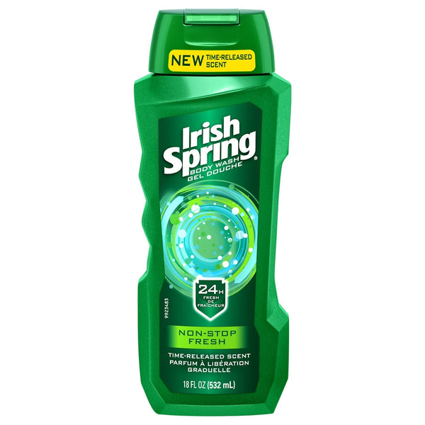 Irish Spring Body Wash - Non-Stop Fresh, 18 fl oz