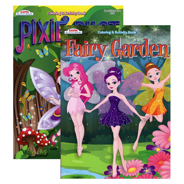 Fairy Garden Coloring & Activity Book, 1-ct