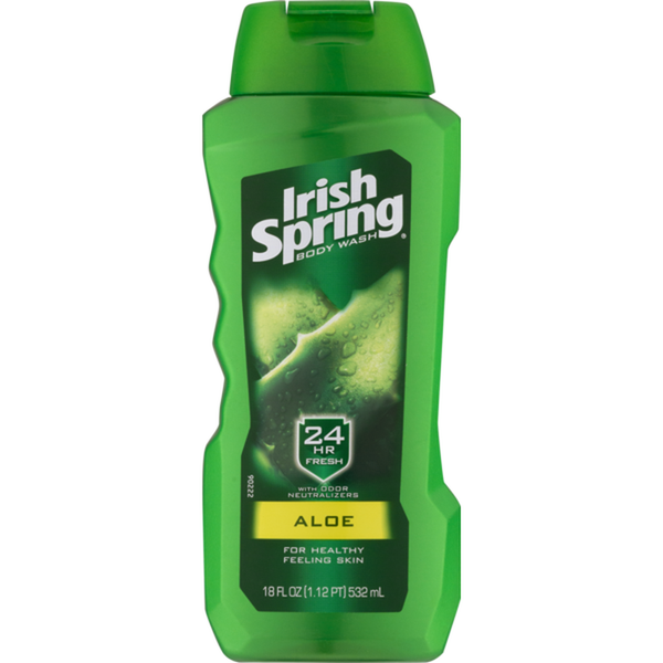 Irish Spring Body Wash - Aloe, 18 fl oz