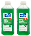 99% Wintergreen Isopropyl Rubbing Alcohol, 12 oz (Pack Of 2)