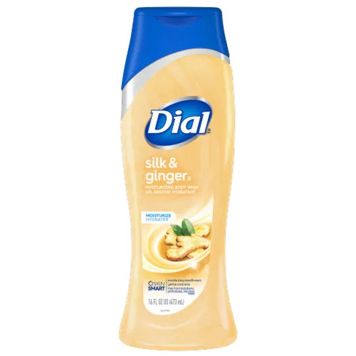 Dial Silk & Ginger Moisturizing Body Wash, 16 Oz