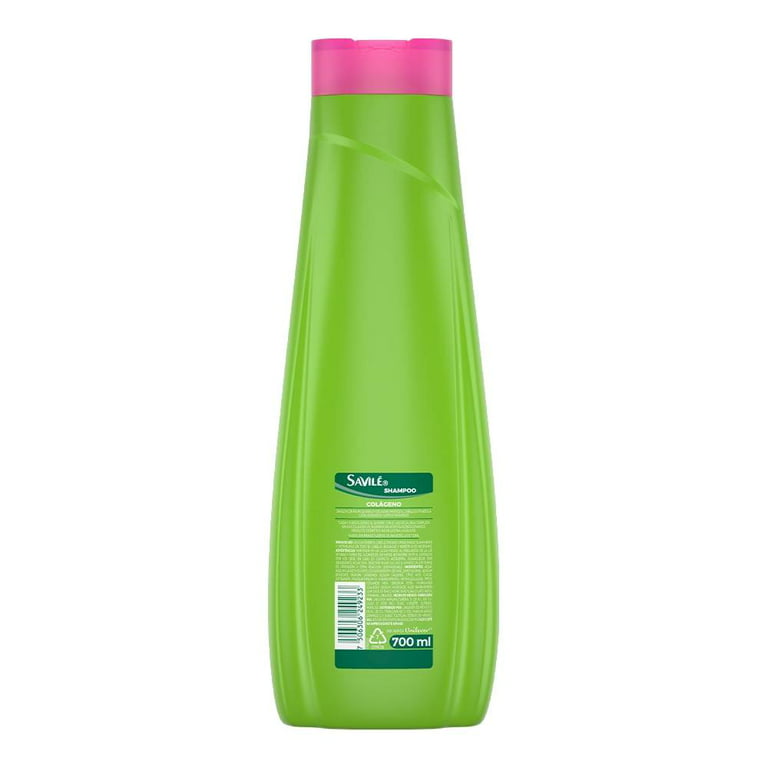 Savile Shampoo Colágeno y Sábila (Control Caida), 700ml (Pack of 6)