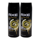 Axe Gold Temptation Deodorant + Body Spray, 150ml (Pack of 2)