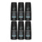 Axe Black Chill Deodorant + Body Spray, 150ml (Pack of 6)