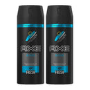 Axe Alaska Deodorant + Body Spray, 150ml (Pack of 2)