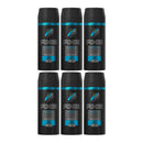 Axe Alaska Deodorant + Body Spray, 150ml (Pack of 6)