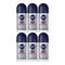 Nivea Men Silver Protect Antibacterial Deodorant, 1.7oz (Pack of 6)