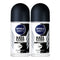 Nivea Black & White Invisible Original Deodorant, 1.7oz (Pack of 2)