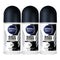 Nivea Black & White Invisible Original Deodorant, 1.7oz (Pack of 3)