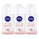 Nivea Whitening Powder Anti-Perspirant Deodorant, 1.7oz (Pack of 3)
