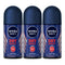 Nivea Men Dry Impact Antiperspirant Deodorant, 1.7oz (Pack of 3)
