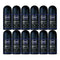 Nivea Men Deep Black Charcoal Dark Wood Deodorant, 1.7oz (Pack of 12)