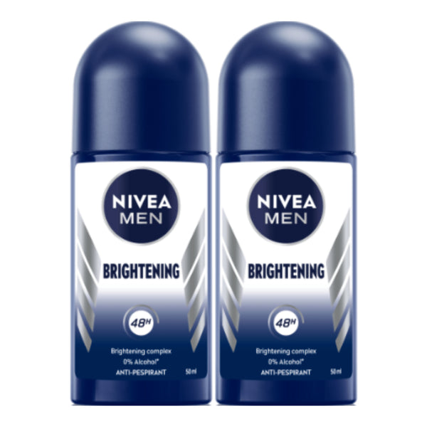 Nivea Men Brightening Anti-Perspirant Deodorant, 1.7oz (Pack of 2)