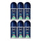 Nivea Men Cool Kick Extra Dry Freezy Green Roll-On Deodorant, 1.7oz (Pack of 6)