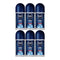 Nivea Men Cool Kick Extra Dry Cool Blue Roll-On Deodorant, 1.7oz (Pack of 6)