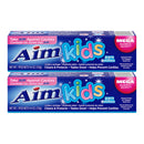 Aim Kids Mega Bubble Berry Anticavity Gel Toothpaste, 4.4oz (125g) (Pack of 2)