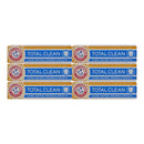Arm & Hammer Total Clean Baking Soda Toothpaste, 4.4oz (125g) (Pack of 6)