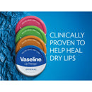 Vaseline Cocoa Butter Lip Therapy Tin Soothes Dry Lips, 20g 0.17oz