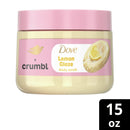 Dove x Crumbl Lemon Glaze Body Scrub (LIMITED EDITION!), 15oz.