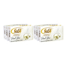 Silk Pearl Glow Beauty Bar Soap, 6 Bars x 3.53oz Each