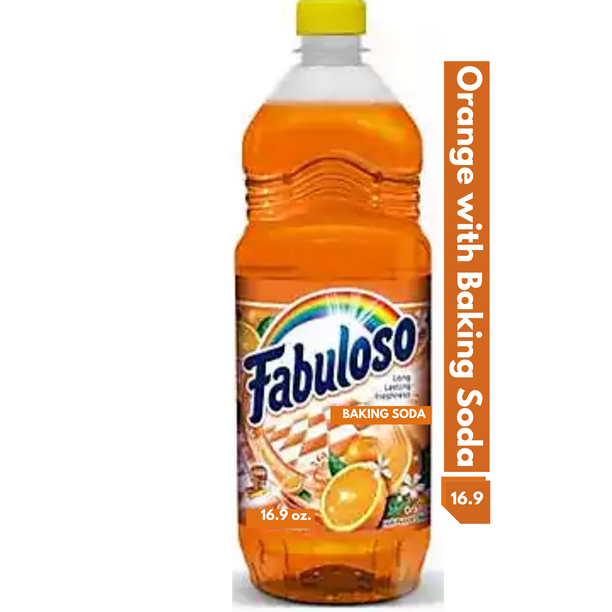 Fabuloso Multi-Purpose Cleaner Baking Soda - Orange Scent 16.9 oz