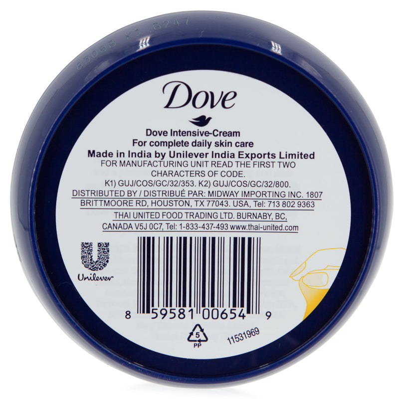 Dove Intensive-Cream Nourishing Care, 75ml (Pack of 3)